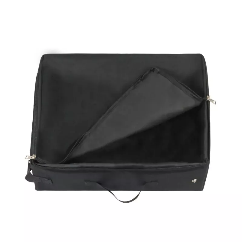 Skládací taška na stelivo - přenosný cestovní box pro kočky (černý) TopTechnology