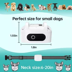 Voděodolný vibrační obojek pro psy Pet Training Smart Bark Stopper (černý) TopTechnology Voděodolný vibrační obojek pro psy Pet Training Smart Bark Stopper (černý) TopTechnology