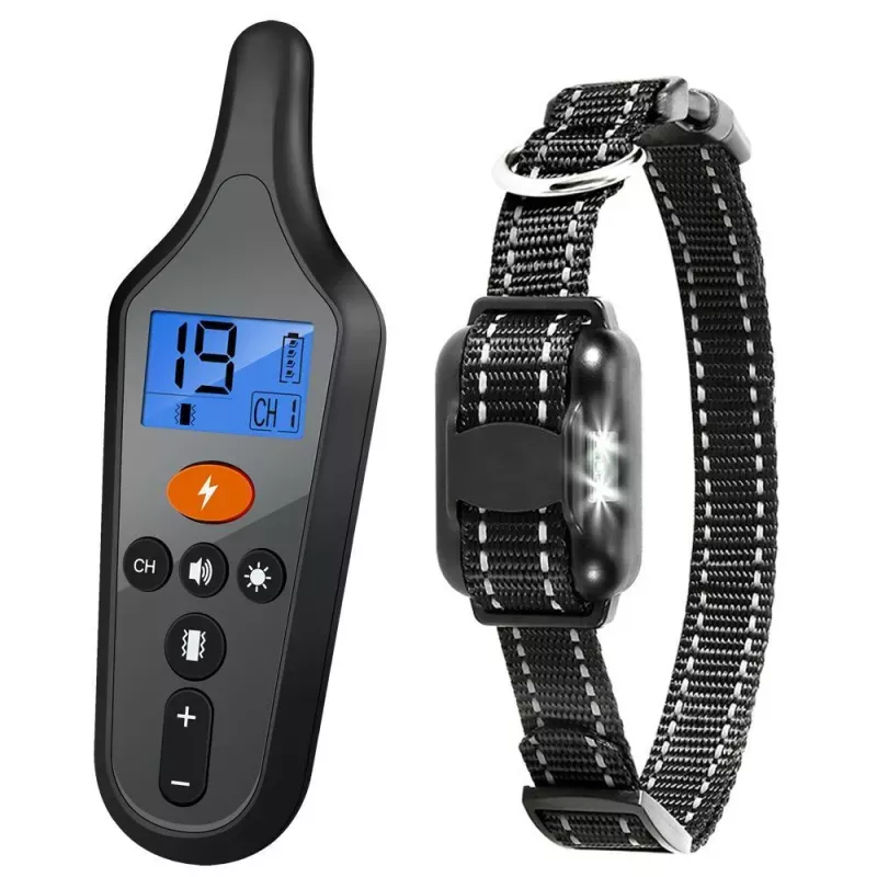 Zařízení pro výcvik psů s dálkovým ovládáním a elektrickým obojkem (One To One) TopTechnology