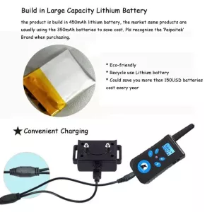 Automatický obojek proti štěkání pro psy s elektrickým šokem a PU kůží TopTechnology Automatický obojek proti štěkání pro psy s elektrickým šokem a PU kůží TopTechnology