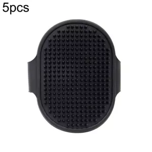 5 kusů masážní kartáč pro psy - černý