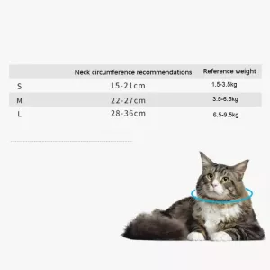 Obojek pro domácí zvířata EVA houbový, neoděruvzdorný sterilizační, velikost M 22-27cm (oranžový) TopTechnology