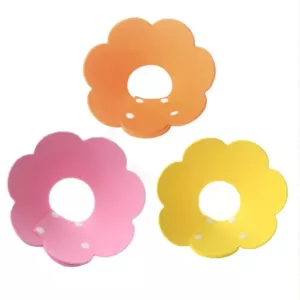 Obojek pro domácí zvířata EVA houbový, neoděruvzdorný sterilizační, velikost M 22-27cm (oranžový) TopTechnology