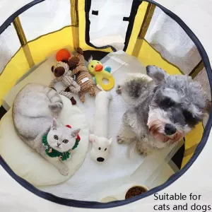 Pet Tent Dog Breeding Chamber Cat Delivery Room Extra Large 55x110cm (Žlutá) TopTechnology Pet Tent Dog Breeding Chamber Cat Delivery Room Extra Large 55x110cm (Žlutá) TopTechnology