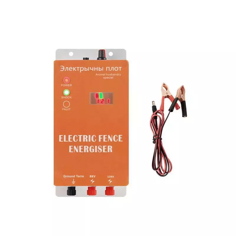 12V Elektrický plot pro hospodářská zvířata, 5kg Standard AU Zásuvka