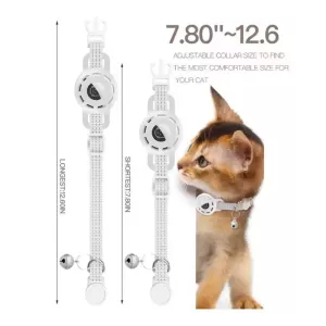 GPS sledovací obojek pro kočky Pet Cat Tracker s lokalizátorem S10 (Luminiscenční modrý) TopTechnology