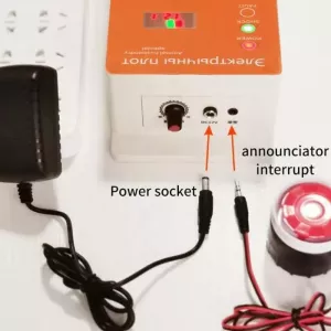 Alarm 10km - Elektrický plot pro dobytek 12V s US plug