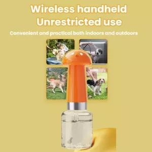 Elektrický koupací čistič pro domácí zvířata - Oranžový TopTechnology