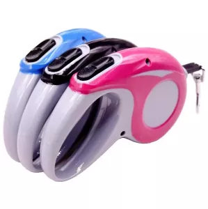 Automatické vodítko pro domácí zvířata - retractable 5m černé TopTechnology