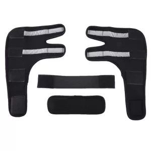 Ochranný obal na koleno psa pro pooperační zranění, velikost S (model Anti-glory, černý) TopTechnology