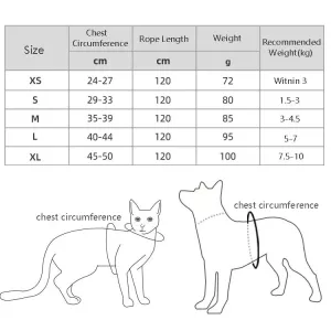 BL-844 Pet Chest Straps Reflexní Prodyšný Psí Provaz, Velikost: M (Stříbrná Šedá) TopTechnology