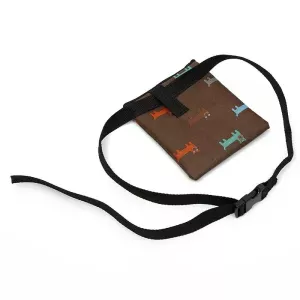 Pet Training Bag Outdoor Snack Bag Dog Food Waist Bag (Hnědá) TopTechnology