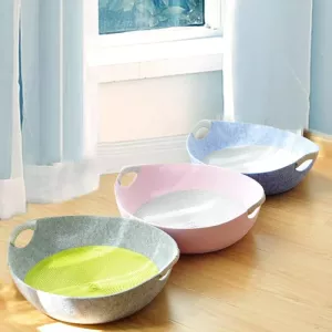 Univerzální plstěné hnízdo pro domácí mazlíčky - pelíšek pro kočky (růžový) TopTechnology Univerzální plstěné hnízdo pro domácí mazlíčky - pelíšek pro kočky (růžový) TopTechnology