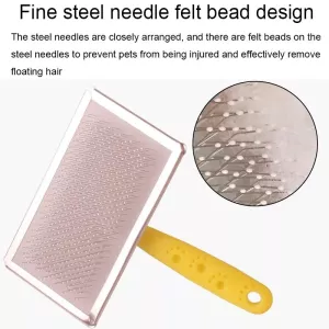 BG-W1347 Hřeben na odstraňování chlupů pro psy, velikost L - náhodná barva TopTechnology