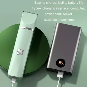 Elektrický stříhací strojek pro psy a kočky - 4 v 1 Zelený TopTechnology