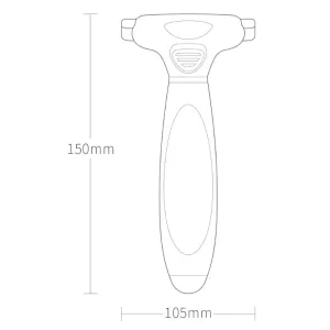 Originální Xiaomi Youpin Pawbby Jednoruční hřebínek na odstranění chlupů TopTechnology