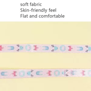 Hrudní popruh pro kočky Rabbit Head s nastavitelným vodítkem, velikost: S pro kočky do 3kg (růžový) TopTechnology