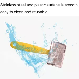 BG-W1347 Hřeben na odstranění srsti pro domácí zvířata, barva dle dostupnosti, velikost M TopTechnology