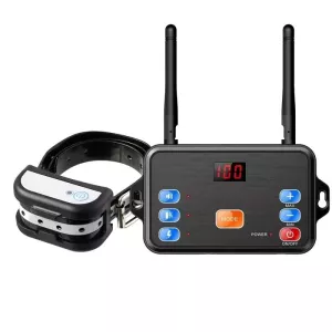 2 v 1 bezdrátový elektrický plot a trenažér pro psy - sada 1 pro 1