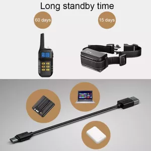 Vodotěsný elektrický trenér pro psy - mini přijímač TopTechnology Vodotěsný elektrický trenér pro psy - mini přijímač TopTechnology