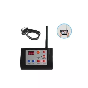 2v1 chytrý bezdrátový voděodolný trenér psů s obojkem, styl: 580G (US Plug) TopTechnology