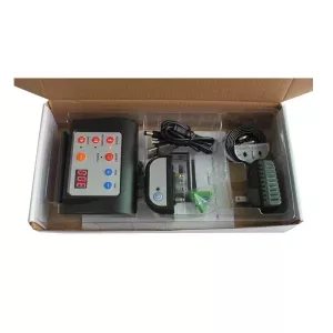 2v1 Chytrý Bezdrátový Vodotěsný Systém Ohrad pro Psí Výcvik s Obojkem, Styl: 700G (AU Zásuvka) TopTechnology