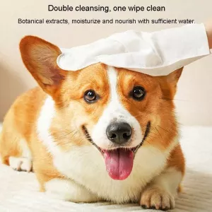 6ks / balení KIMHOME rukavice a ubrousky pro domácí zvířata bez oplachování TopTechnology