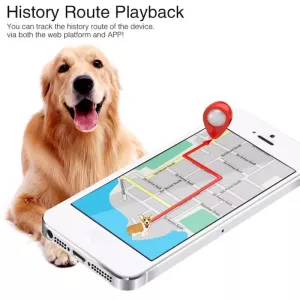 TK919 4G GPS obojek pro psy, vodotěsný IP67, náhodné barvy TopTechnology