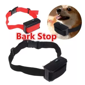 Automatický trenažér pro psy Pet Bark Stopper s elektrickým obojkem (černý) TopTechnology
