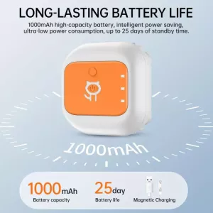 Real-Time GPS/WIFI Sledující SOS Elektronický Plotový Obojek pro Hospodářské Zvíře (Oranžový) TopTechnology Real-Time GPS/WIFI Sledující SOS Elektronický Plotový Obojek pro Hospodářské Zvíře (Oranžový) TopTechnology