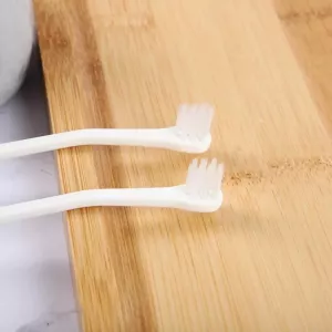 Hygienické zubní kartáčky pro domácí zvířata - 3ks (Doručení v náhodné barvě) TopTechnology