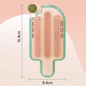 Masážní kartáč na kočky Cats Corner Ice-Cream Scrubber, jednoduchý styl TopTechnology
