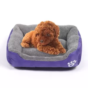 Komfortní pelíšek pro psy Candy Color L, 66×50×14cm (fialový)