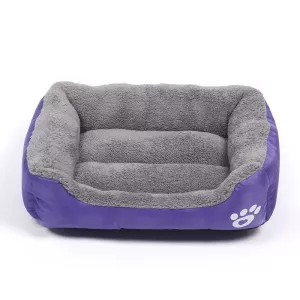 Komfortní pelíšek pro psy Candy Color L, 66×50×14cm (fialový)