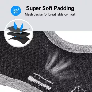 FunAdd Reflexní a Prodyšný Nylonový Hrudní Popruh pro Psy, Velikost: S (Šedý) TopTechnology