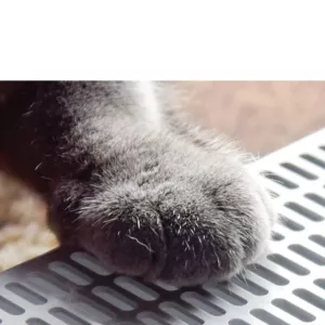 Polouzavřená kočičí toaleta čtvercová pro domácí mazlíčky, velikost: Velká TopTechnology