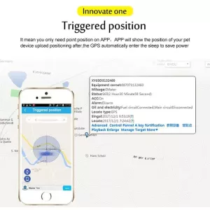 TK200 2G Vodotěsný GPS lokátor pro domácí mazlíčky - Reálné sledování TopTechnology
