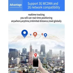 TK203 4G GPS / GPRS / GSM Osobní / Zboží / Locator pro domácí mazlíčky - Skutečné sledování v reálném čase TopTechnology