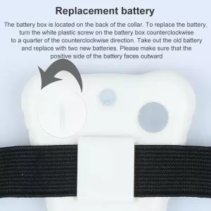 Ultrazvukový obojek proti štěkání (bílý) TopTechnology