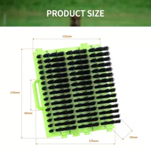 Velký automatický škrabák a masážní pomůcka pro kočky a psy (náhodná barva) TopTechnology