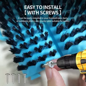 Velký automatický škrabák a masážní pomůcka pro kočky a psy (náhodná barva) TopTechnology