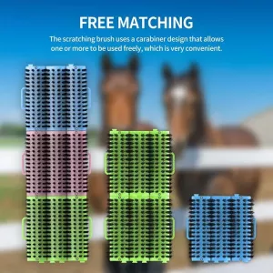 Velký automatický škrabák a masážní pomůcka pro kočky a psy (náhodná barva) TopTechnology