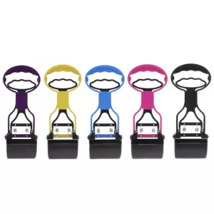 Sáček na exkrementy pro psy a kočky s dlouhou rukojetí (černá) TopTechnology