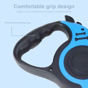 Automatické zatahovací vodítko pro psy 5m (Žluté) - ideální pro malé a střední psy TopTechnology