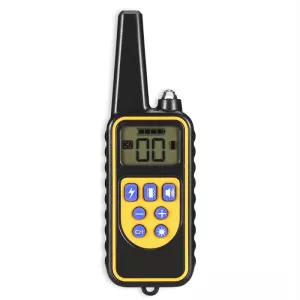 Bark Stopper - výcvikový obojek pro psy s elektrickým šokem a vibračním varováním (UK Plug) TopTechnology