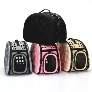 Skládací EVA batoh pro domácí zvířata (Champagne) TopTechnology