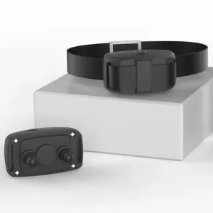 Vodotěsný obojek pro psy se vzdáleným ovládáním a vibrací (Žlutý) TopTechnology