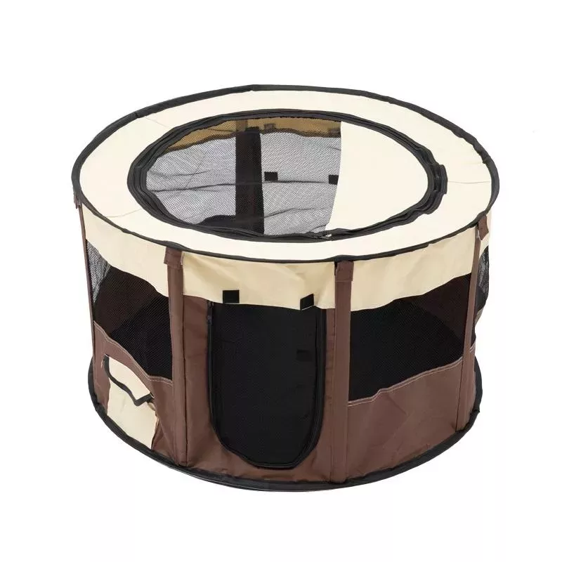 Chata pro psy a kočky - Extra velká 55x110cm (Hnědá) TopTechnology