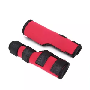 Ochranné návleky na nohy pro psy - Pet Knee Pads, Velikost: S (HJ02 Classic Red) TopTechnology