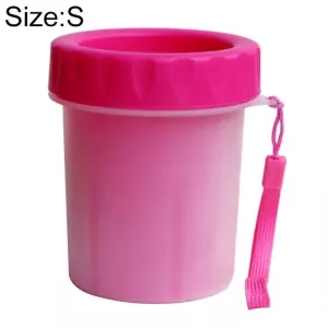 Pet Antiseptic Products Silikonový Cup na mytí tlapek S (Červený) TopTechnology